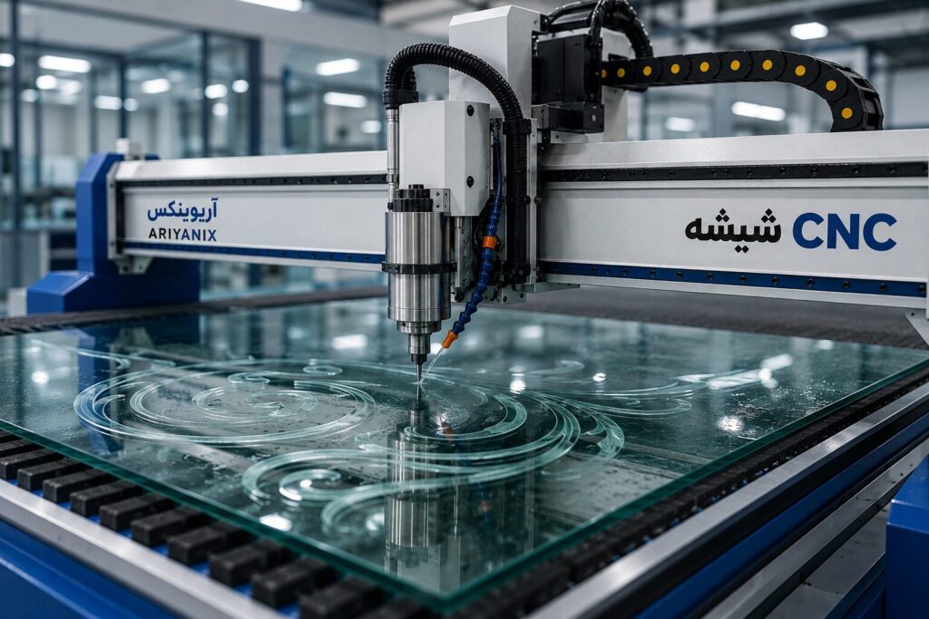 قیمت CNC شیشه در سال 1405 + عوامل مؤثر بر هزینه